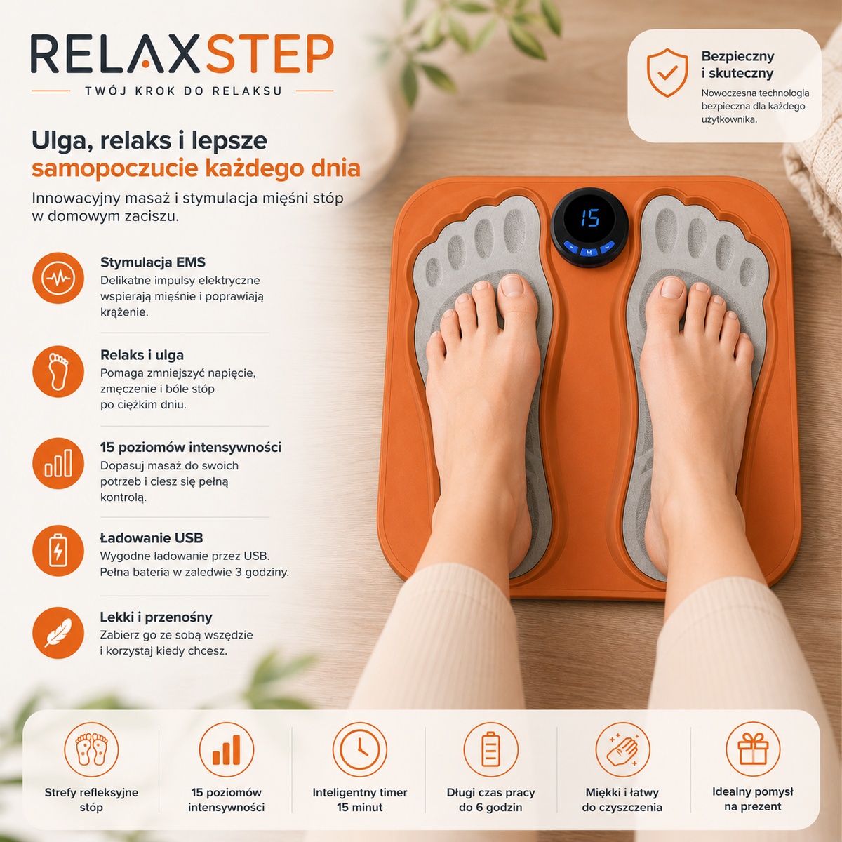 RelaxStep Pulse™